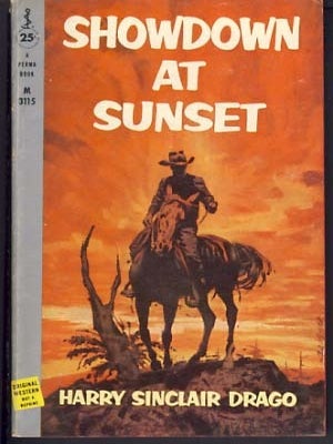 Item #10141 Showdown at Sunset. Harry Sinclair Drago