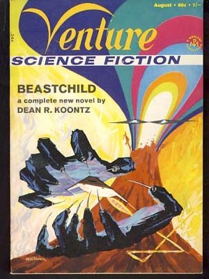 Item #10200 Venture Science Fiction Magazine August 1970 Vol. 4 No. 3. Edward L. Ferman, ed