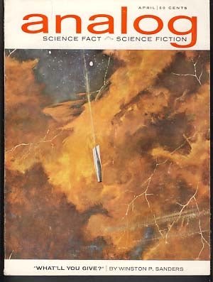 Item #10214 Analog Science Fact Science Fiction April 1963. John W. Campbell, ed, Jr