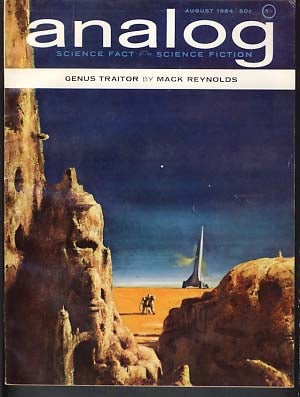 Item #10225 Analog Science Fact Science Fiction August 1964. John W. Campbell, ed, Jr