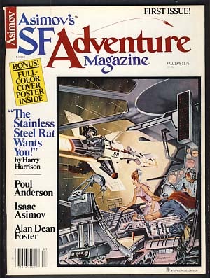Item #10303 Asimov's SF Adventure Magazine #1 Fall 1978. George H. Scithers, ed.