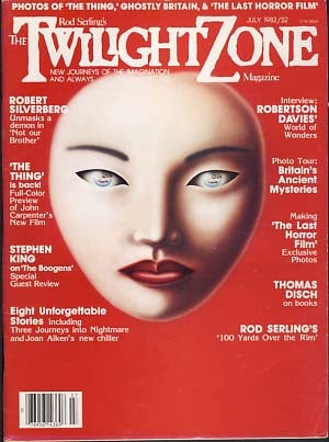 Item #10457 Rod Serling's The Twilight Zone Magazine July 1982, Volume 2, Number 4. T. E. D....