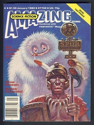 Item #10551 Amazing Science Fiction Stories Combined with Fantastic Stories January 1983 Vol. 28...