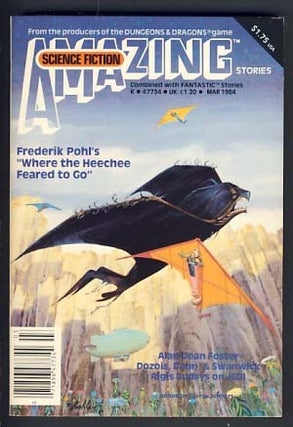 Item #10555 Amazing Science Fiction Stories Combined with Fantastic Stories March 1984 Vol. 57...