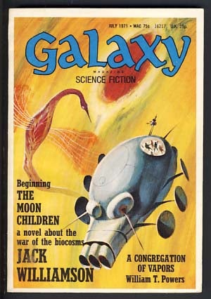 Item #10622 Galaxy Magazine July 1971. Ejler Jakobsson, ed