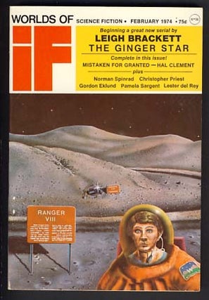 Item #10774 Worlds of If February 1974 Vol. 22 No. 3. Ejler Jakobsson, ed