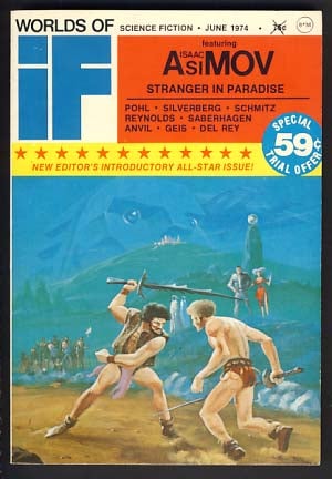 Item #10776 Worlds of If June 1974. James Baen, ed.