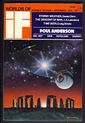 Item #10780 Worlds of If December 1974. James Baen, ed.