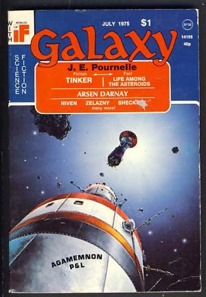 Item #10785 Galaxy July 1975. James Baen, ed.