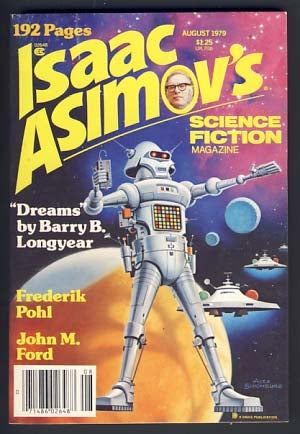 Item #10803 Isaac Asimov's Science Fiction Magazine August 1979 Vol. 3 No. 8. George H. Scithers, ed.