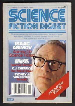 Item #10816 Science Fiction Digest October/November 1981 Vol. 1 No. 1. Shawna McCarthy, ed