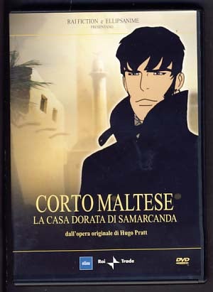 Item #10892 Corto Maltese: La casa dorata di Samarcanda. (Animation DVD). Hugo Pratt