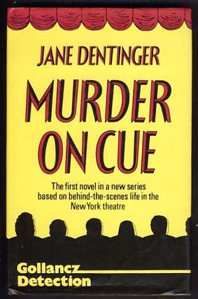 Item #10929 Murder on Cue. Jane Dentinger