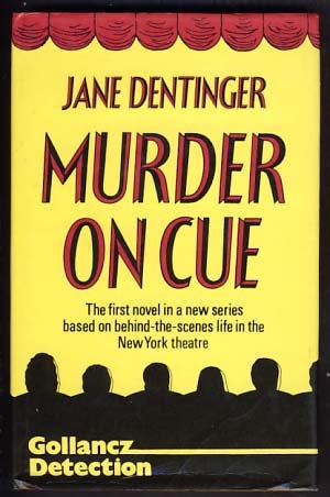 Item #10929 Murder on Cue. Jane Dentinger.