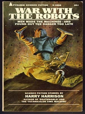 Item #11043 War with the Robots. Harry Harrison