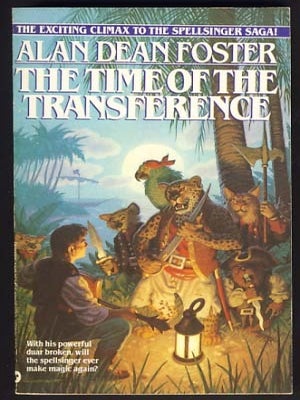 Item #11153 The Time of the Transference. Alan Dean Foster