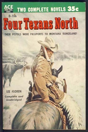 Item #11469 Four Texans North. / Lawman without a Badge. Lee / Bonar Floren, D. L