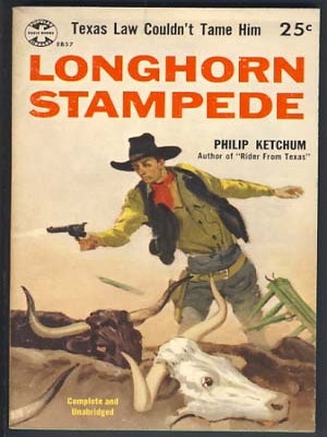 Item #11917 Longhorn Stampede. Philip Ketchum