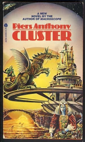 Item #12382 Cluster. Piers Anthony.