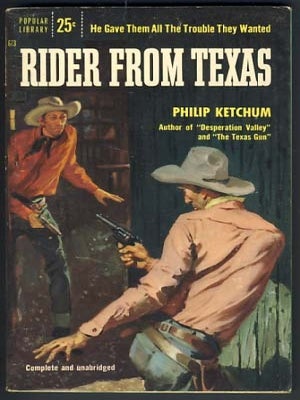Item #12520 Rider from Texas. Philip Ketchum