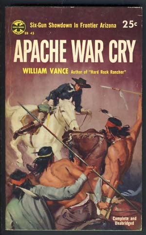 Item #12526 Apache War Cry. William Vance.