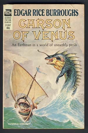 Item #12674 Carson of Venus. Edgar Rice Burroughs.