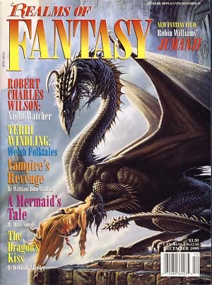 Item #12691 Realms of Fantasy December 1995 Vol. 2 No. 2. Shawna McCarthy, ed