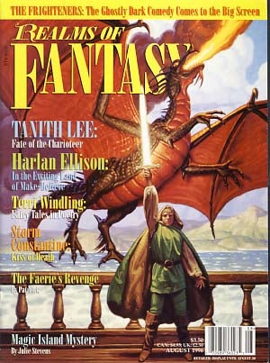 Item #12695 Realms of Fantasy August 1996 Vol. 2 No. 6. Shawna McCarthy, ed