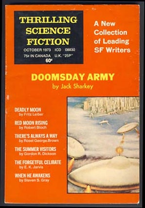 Item #12759 Thrilling Science Fiction October 1973. Sol Cohen, ed