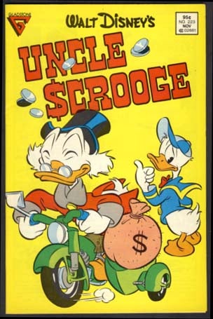 Item #12777 Walt Disney's Uncle Scrooge No. 223 November 1987. Carl Barks.
