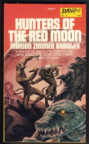 Item #12927 Hunters of the Red Moon. Marion Zimmer Bradley.