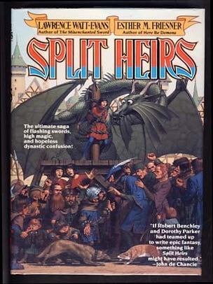 Item #13699 Split Heirs. Lawrence Watt-Evans, Esther M. Friesner