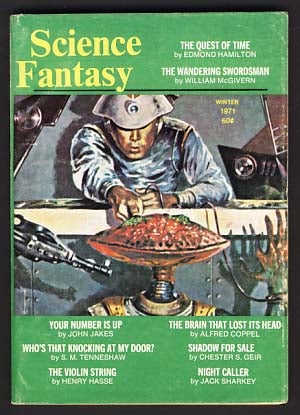 Item #13907 Science Fantasy Winter 1971 No. 3. Sol Cohen, ed