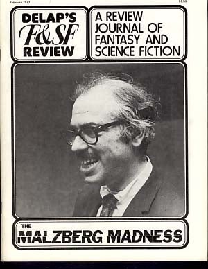 Item #13960 Delap's Fantasy & Science Fiction Review February 1977 Vol. 3 No. 2. Richard Delap, ed