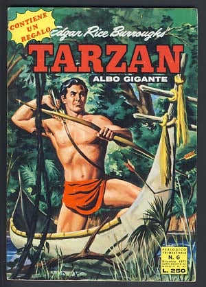 Item #14107 Tarzan Gigante n. 6 Dicembre 1971. Edgar Rice Burroughs