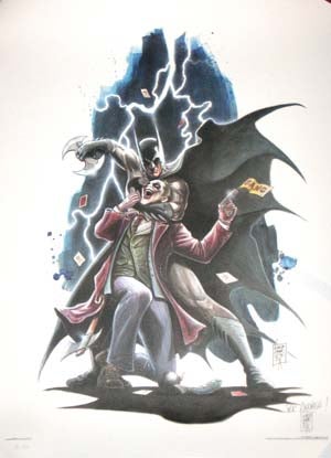 Item #14124 Batman vs. the Joker. Luca Maresca