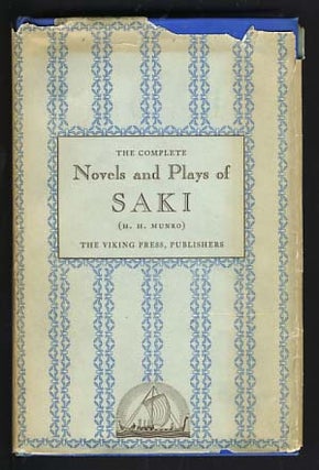 Item #14141 The Novels and Plays of Saki Complete in One Volume. Saki, Hector Hugh Munro