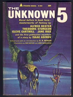 Item #14153 The Unknown 5. D. R. Bensen, ed