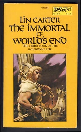 Item #14156 The Immortal of World's End. Lin Carter