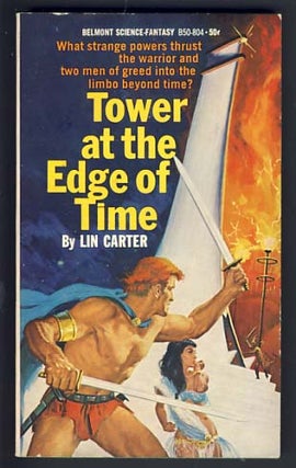 Item #14160 Tower at the Edge of Time. Lin Carter
