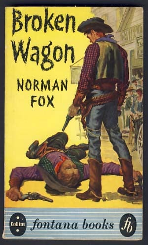 Item #14184 Broken Wagon. Norman A. Fox.