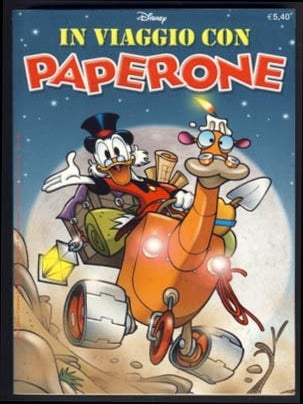 Item #15044 In viaggio con Paperone. Rodolfo Cimino