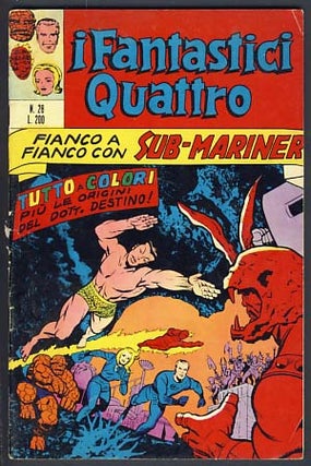 Item #15296 I Fantastici Quattro #28. Stan Lee, Jack Kirby