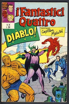 Item #15302 I Fantastici Quattro #24. Stan Lee, Jack Kirby