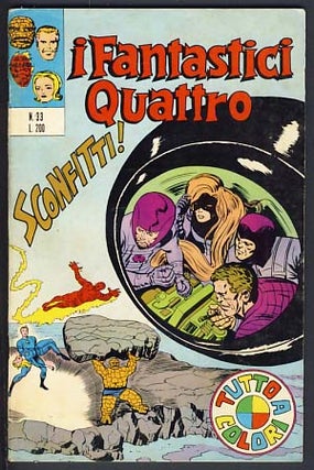 Item #15305 I Fantastici Quattro #33. Stan Lee, Jack Kirby