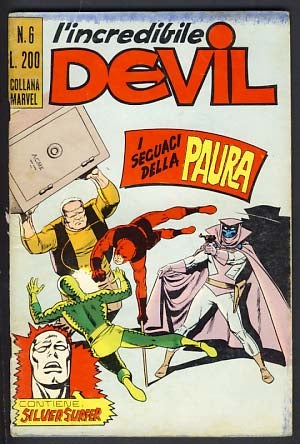 Item #15325 L'incredibile Devil #6. Stan Lee, Wallace Wood.