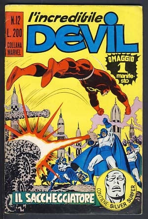 Item #15329 L'incredibile Devil #12. Stan Lee, John Romita.