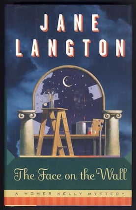 Item #15421 The Face on the Wall. Jane Langton