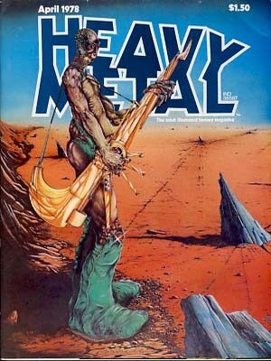Item #15465 Heavy Metal Magazine April 1978 Vol. I No. 13. Sean Kelly, Valerie Marchant, eds