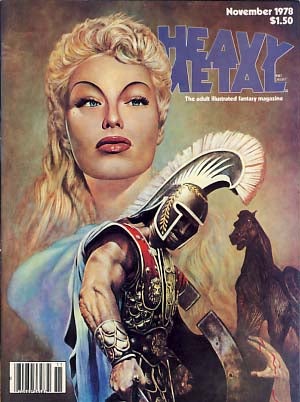 Heavy Metal Magazine November 1978 Vol. II No. 7 by Sean Kelly, Valerie  Marchant, eds on Parigi Books